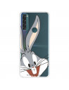 Carcasă pentru TCL 20 SE Official Warner Bross Bug Bunny Silhouette Transparent - Looney Tunes