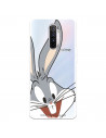 Husă pentru Realme X2 Pro Official Warner Bross Bugs Bunny Silhouette Transparent - Looney Tunes