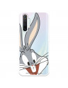 Husă pentru Realme X2 Official Warner Bross Bug Bunny Silhouette Transparent - Looney Tunes