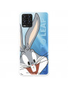 Husă pentru Realme 8 Official Warner Bros Bugs Bunny Silhouette Transparent - Looney Tunes