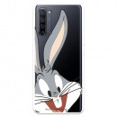 Husă pentru Oppo Find X2 Neo Official Warner Bross Bugs Bunny Silhouette Clear - Looney Tunes