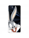 Husă pentru Oppo A91 Official Warner Bross Bugs Bunny Silhouette Transparent - Looney Tunes