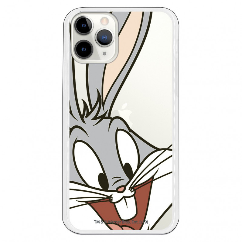 Warner Bros. Bugs Bunny Silhouette Silhouette transparentă pentru iPhone 11 Pro Case - Looney Tunes