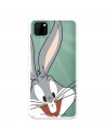 Husă pentru Huawei Y5p Official Warner Bross Bugs Bunny Silhouette Transparent - Looney Tunes