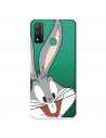 Husă pentru Huawei P Smart 2020 Official Warner Bross Bugs Bunny Silhouette Transparent - Looney Tunes