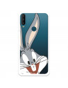 Caseta pentru Alcatel 1B 2020 Official Warner Bross Bug Bunny Silhouette Transparent - Looney Tunes
