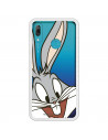 Carcasă oficială Warner Bros Bugs Bunny Clear Case pentru Huawei Y7 2019 - Looney Tunes