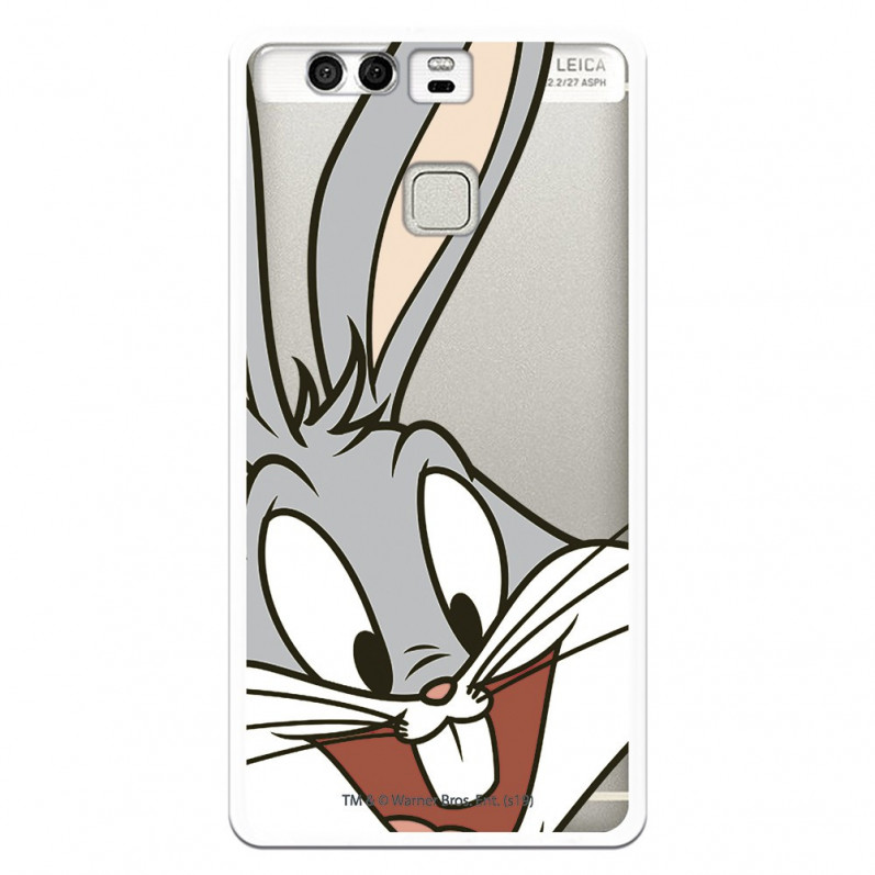 Husă oficială Warner Bros Bugs Bunny Bugs Bunny Transparent Case pentru Huawei P9 - Looney Tunes