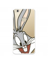 Carcasă oficială Warner Bros Bugs Bunny Transparent Case pentru Huawei P8 Lite 2017 - Looney Tunes