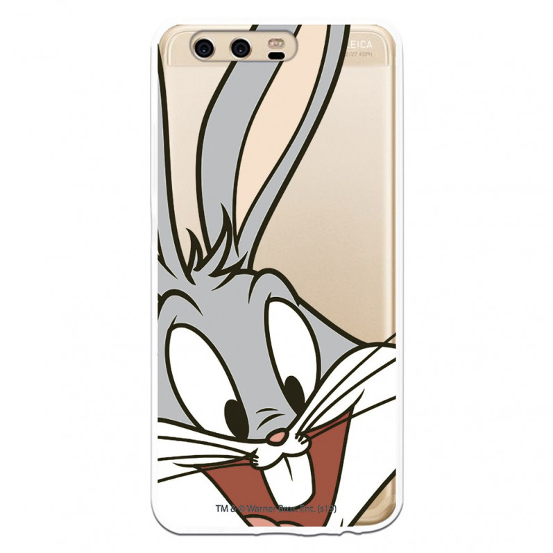Husă oficială Warner Bros Bugs Bunny Bugs Bunny Transparent Case pentru Huawei P10 - Looney Tunes