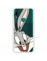 Husă oficială Warner Bros Bugs Bunny Bugs Bunny transparentă pentru Huawei P Smart Z - Looney Tunes