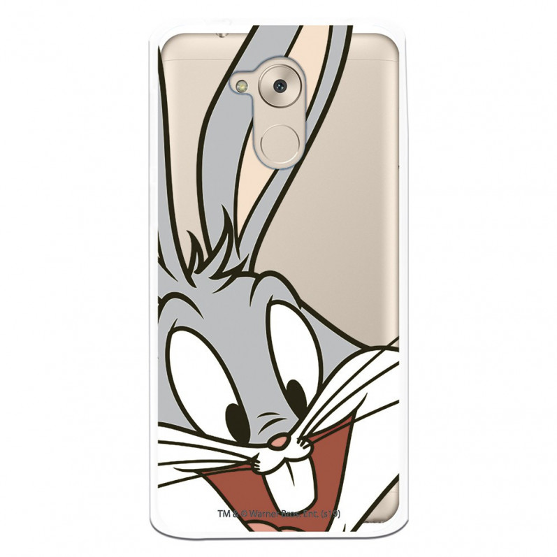Husă oficială Warner Bros. Bugs Bunny Transparent Case pentru Huawei Nova Smart - Looney Tunes