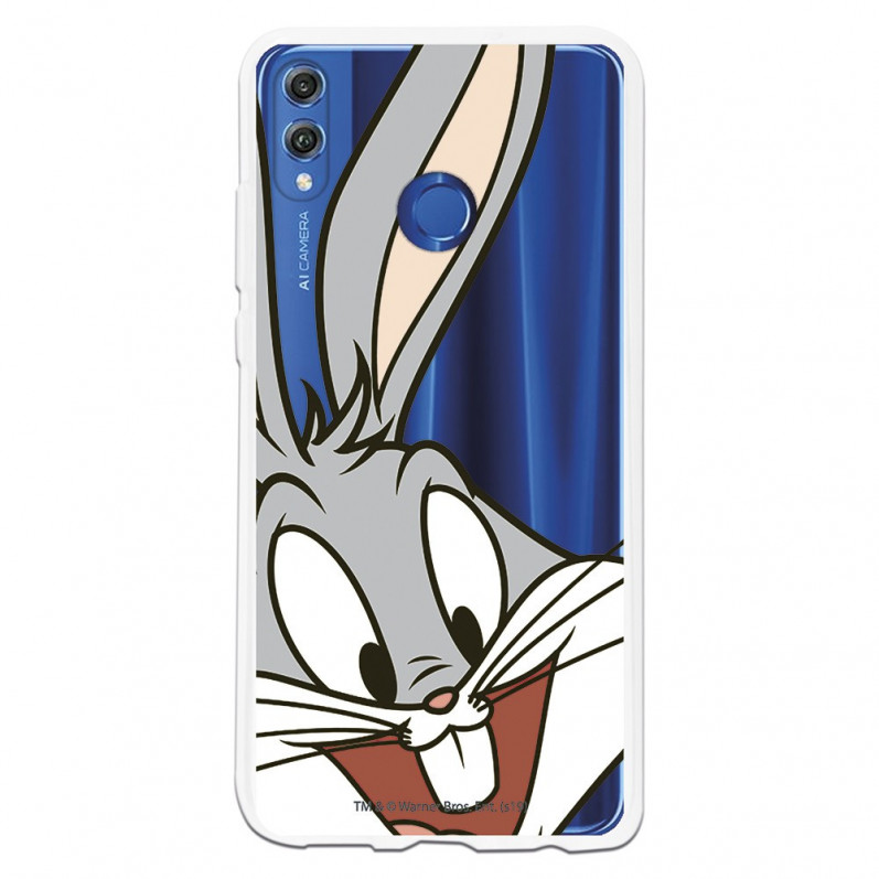Husă oficială Warner Bros Bugs Bunny Bugs Bunny transparentă pentru Honor 8X - Looney Tunes