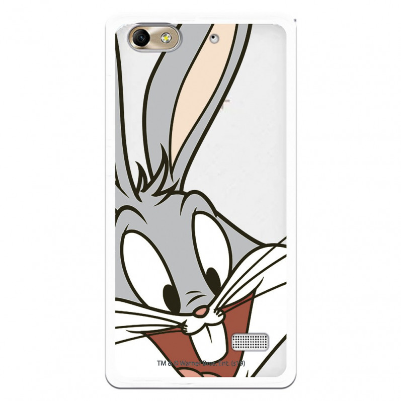 Husă oficială Warner Bros Bugs Bunny Bugs Bunny transparentă pentru Honor 4C - Looney Tunes