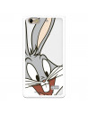 Husă oficială Warner Bros Bugs Bunny Bugs Bunny transparentă pentru Honor 4C - Looney Tunes