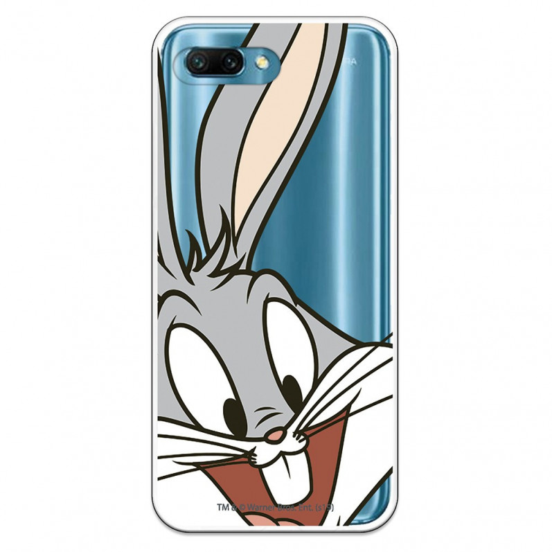 Husă oficială Warner Bros Bugs Bunny Bugs Bunny transparentă pentru Honor 10 - Looney Tunes