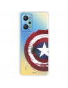 Husă pentru Realme GT Neo 2 Official Marvel Captain America Transparent Shield - Marvel