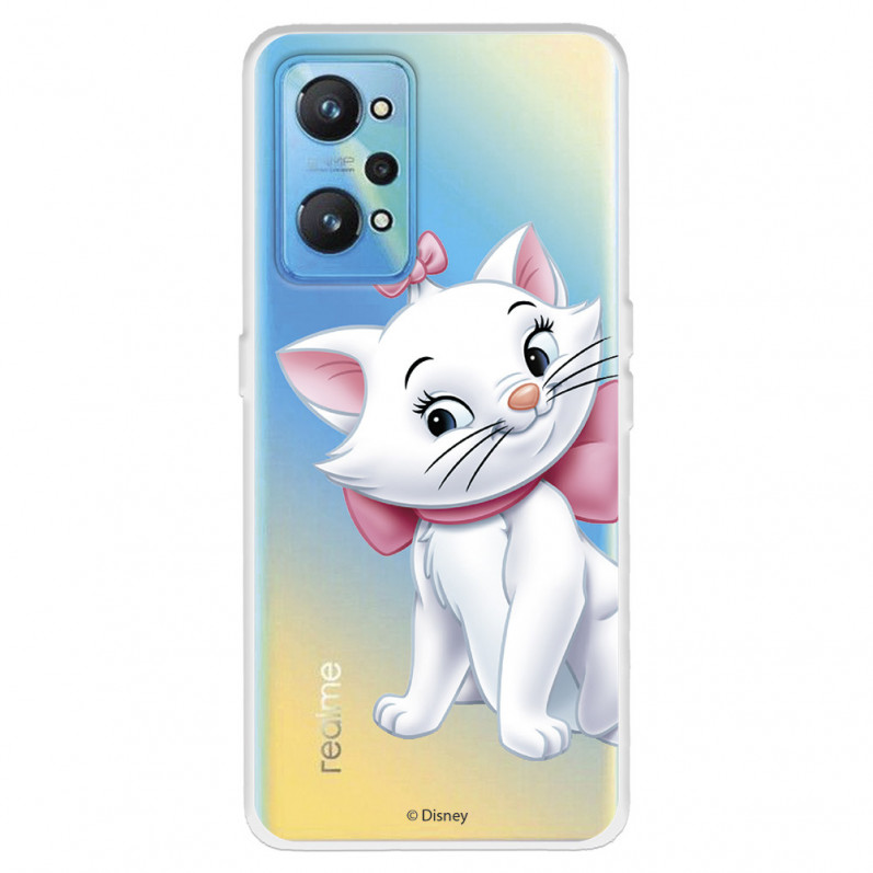 Husă pentru Realme GT Neo 2 Silueta oficială Disney Marie - The Aristocats