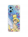 Husă pentru Realme GT Neo 2 Official Disney Tinkerbell Flowers - Peter Pan