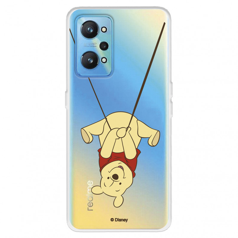 Husă pentru Realme GT Neo 2 Official Disney Winnie Swing - Winnie The Pooh