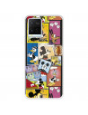 Funda para Vivo Y33s Oficial de Disney Mickey Comic - Clásicos Disney