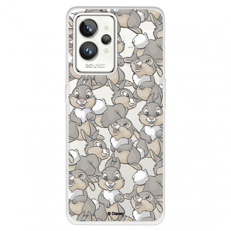 Funda para Realme GT 2 Pro Oficial de Disney Tambor Patrones - Bambi