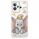 Funda para Realme GT 2 Pro Oficial de Disney Dumbo Silueta Transparente - Dumbo