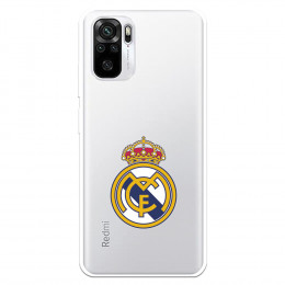 Funda para Xiaomi Redmi Note 10 del Real Madrid Escudo  - Licencia Oficial Real Madrid