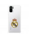 Funda para Xiaomi Redmi Note 10 del Real Madrid Escudo  - Licencia Oficial Real Madrid
