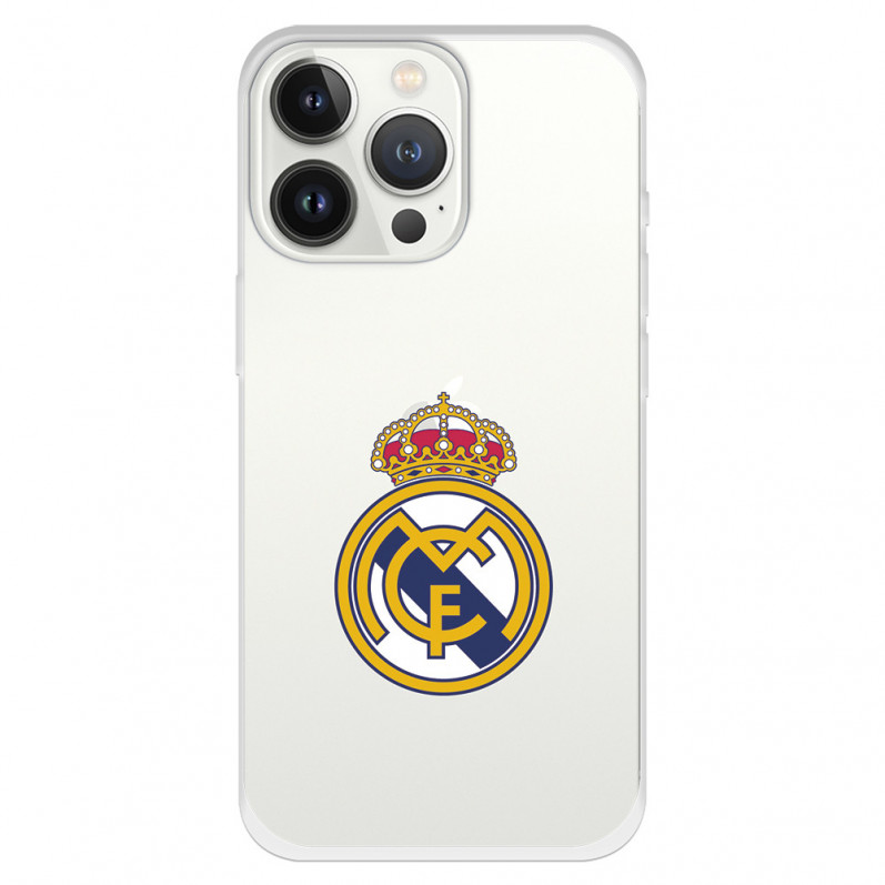 Funda para iPhone 13 Pro del Real Madrid Escudo  - Licencia Oficial Real Madrid