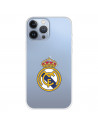 Funda para iPhone 13 Pro Max del Real Madrid Escudo  - Licencia Oficial Real Madrid