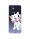 Funda para Oppo Find X5 Lite Oficial de Disney Marie Silueta - Los Aristogatos