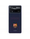 Funda para Xiaomi Poco X4 Pro del Barcelona  - Licencia Oficial FC Barcelona