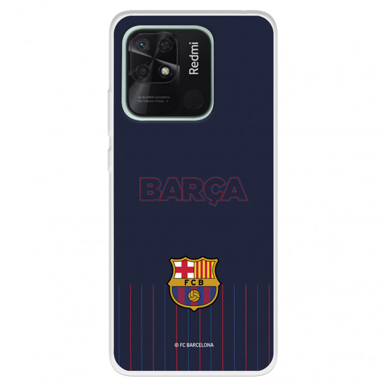 Funda para Xiaomi Redmi 10C del Barcelona  - Licencia Oficial FC Barcelona