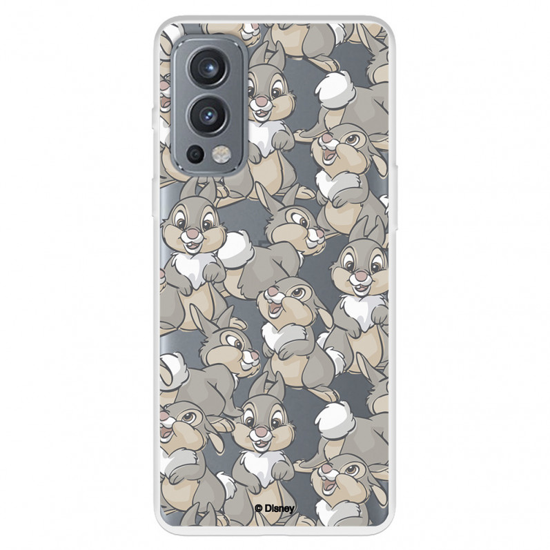 Funda para OnePlus Nord CE 2 Oficial de Disney Tambor Patrones - Bambi