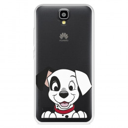 Funda para Huawei Y560 Oficial de Disney Cachorro Sonrisa - 101 Dálmatas