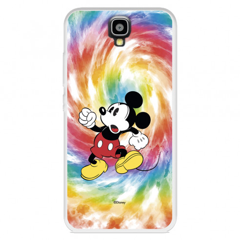 Funda para Huawei Y560 Oficial de Disney Mickey Mickey Tye Die - Clásicos Disney