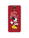 Funda para Huawei Y560 Oficial de Disney Minnie Mad About - Clásicos Disney