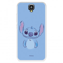 Funda para Huawei Y560 Oficial de Disney Stitch Azul - Lilo & Stitch