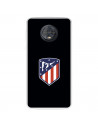 Funda para Motorola Moto G6 del Atlético de Madrid Escudo Fondo Negro  - Licencia Oficial Atlético de Madrid