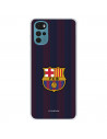 Funda para Motorola Moto G22 del FC Barcelona Rayas Blaugrana - Licencia Oficial FC Barcelona