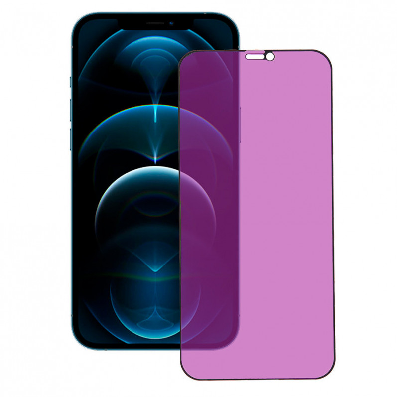 Geam securizat Complet Anti Blue-ray pentru iPhone 12 Pro Max