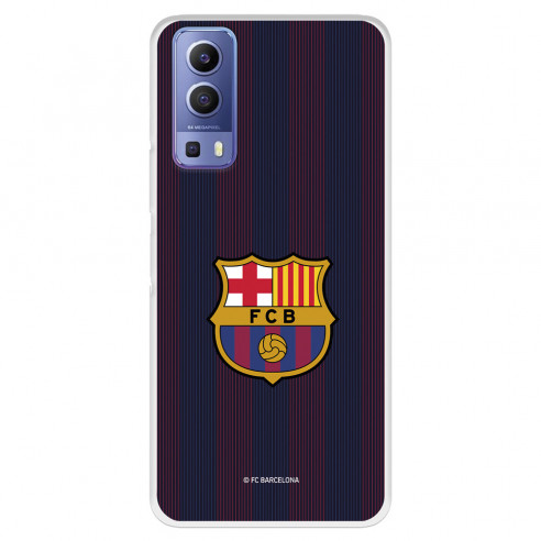 FC Barcelona Y52 5G Vivo FC Barcelona Blaugrana Stripes Case - Licență oficială FC Barcelona