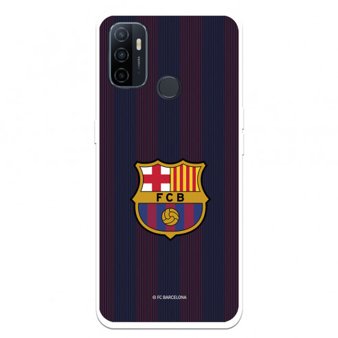 FC Barcelona Blaugrana Stripes - FC Barcelona Official Licence Cover pentru Oppo A53s