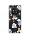 Funda para Huawei Honor Magic4 Lite Oficial de Disney Villanas Patrón - Villanas Disney