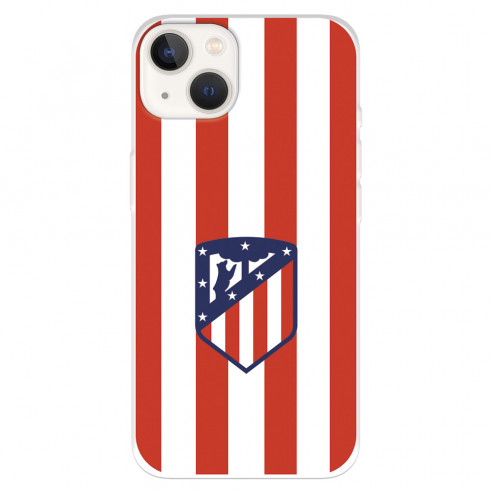 Funda para Iphone 14 del Atlético de Madrid Escudo Rojiblanco  - Licencia Oficial Atlético de Madrid