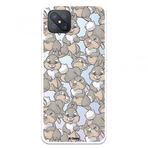 Funda para Oppo A92S Oficial de Disney Tambor Patrones - Bambi