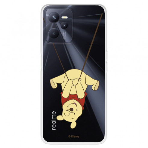 Funda para Realme Narzo 50A Prime Oficial de Disney Winnie Columpio - Winnie The Pooh