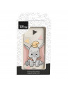 Funda para TCL 10 Plus Oficial de Disney Dumbo Silueta Transparente - Dumbo