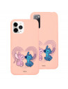 Husă oficială Disney Ultra Soft Pink Case - Lilo in love